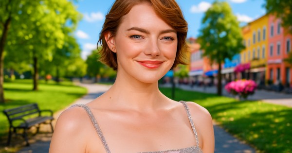 Emma Stone smiling as your perfect celebrity mate match result