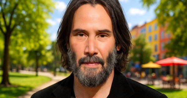 Keanu Reeves smiling as your perfect celebrity mate match result