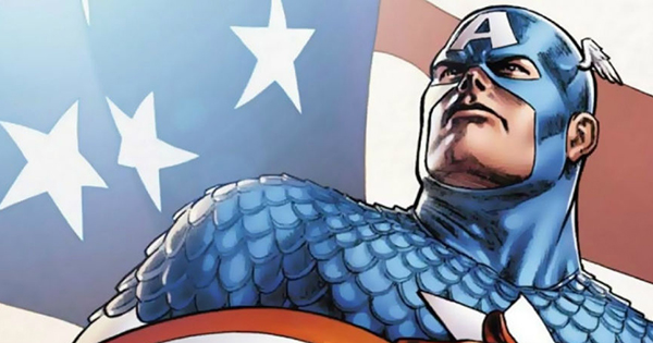 Captain America personality quiz result showing the iconic patriotic Avenger