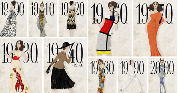Collage of different decades