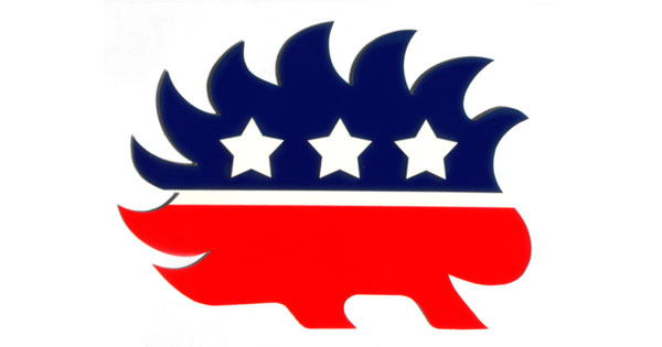 Person standing alone representing freedom independence and libertarian political values